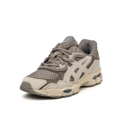 Leder Sneaker|Retro Runner*Asics GEL-NYC 2055 Steeple Grey / Cream