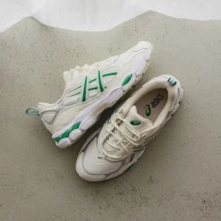 Leder Sneaker|Retro Runner*Asics GEL-NYC *Utility* Cream / Kale