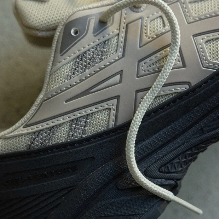 Vegane Sneaker|Retro Runner*Asics GEL-Venture 6 *Shield* Black / Feather Gre