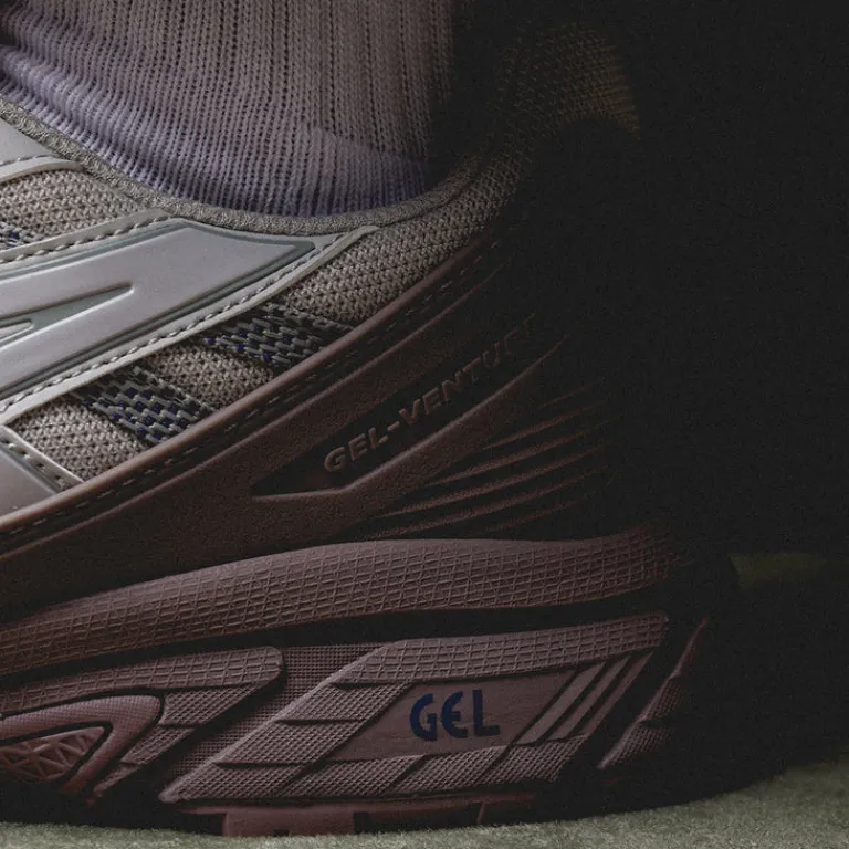 Vegane Sneaker|Retro Runner*Asics GEL-Venture 6 *Shield* Mauve Grey / Oyster Grey