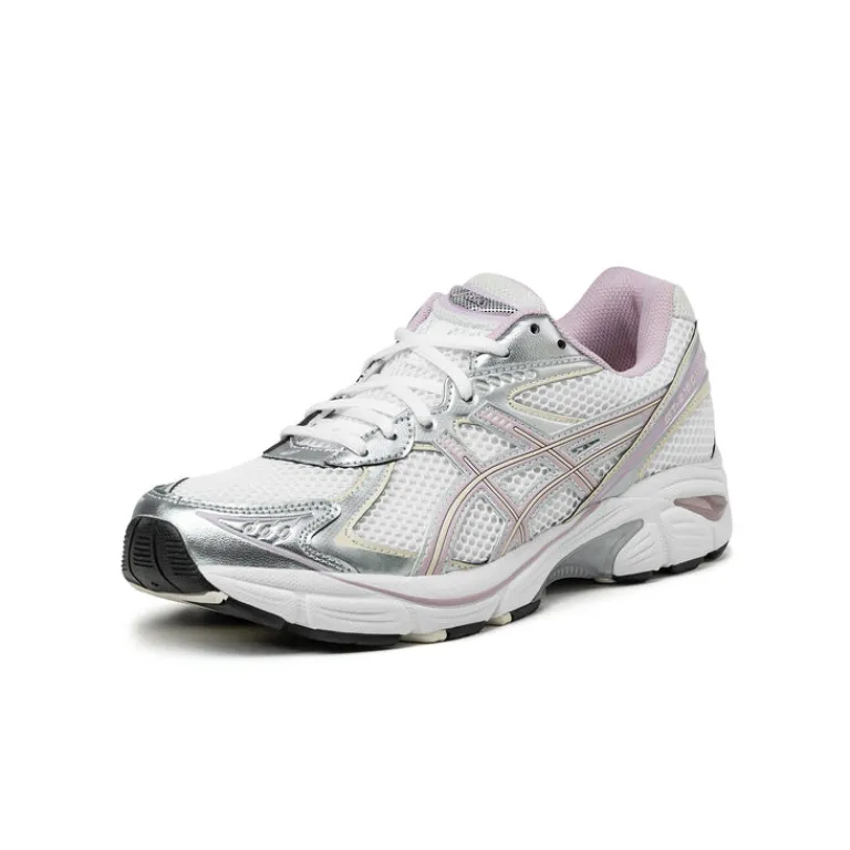 Vegane Sneaker|Weiße Sneaker*Asics GT-2160 Metallic Silver / Pink