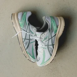 Vegane Sneaker|Weiße Sneaker*Asics JOG 100S White / Clay Grey