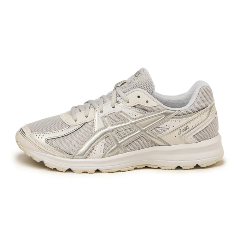 Vegane Sneaker|Retro Runner*Asics JOG 100S Cloud Grey / Pure Silver