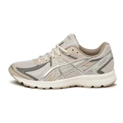 Vegane Sneaker|Retro Runner*Asics JOG 100S Oatmeal / Pure Silver