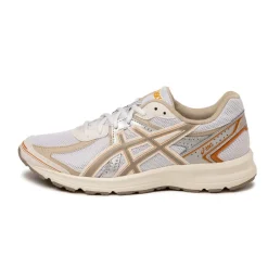 Vegane Sneaker|Weiße Sneaker*Asics JOG 100S White / Greige