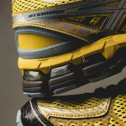 Vegane Sneaker|Retro Runner*Asics UB9-S GEL-Kayano 20 Vibrant Yellow / Pure Silver