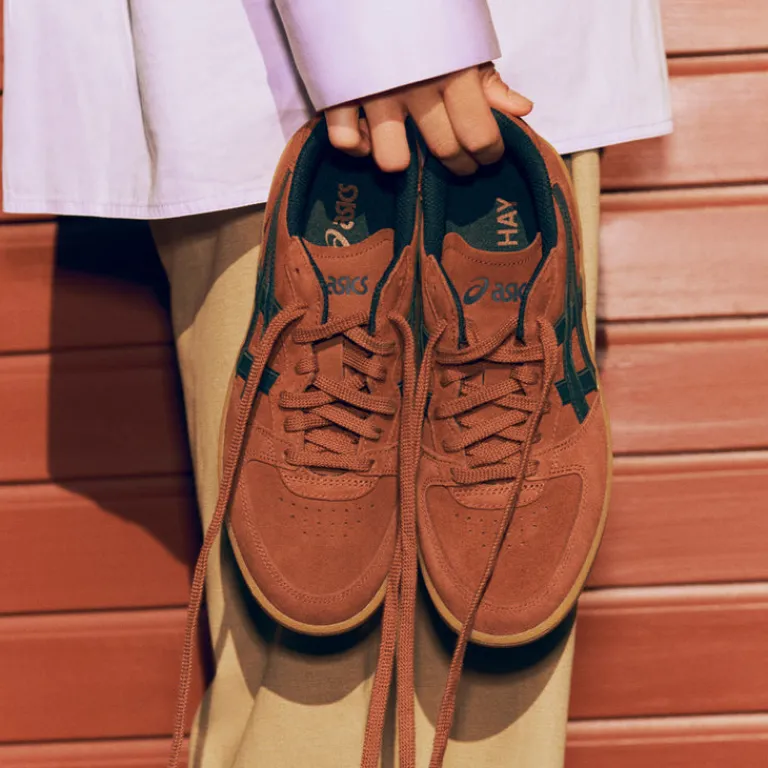 Leder Sneaker|Terrace Casual Sneaker*Asics x Hay Skyhand OG Tortoise Shell / Blueberry