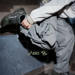 Leder Sneaker|Outdoor Sneaker*Asics x SanSan Gear GEL-Terrain Bronze Green / Tarmac