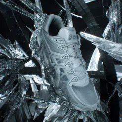 Vegane Sneaker|Retro Runner*Asics x Unaffected GEL-Kayano 20 Cream / Lake Grey