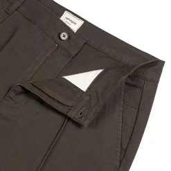 Hosen*Asphaltgold Cotton Twill Pant Phantom