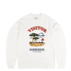 T-Shirts*Asphaltgold Longsleeve Surrender Off White