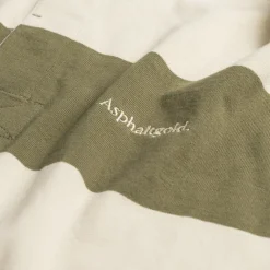 Hemden*Asphaltgold *Never Enough.* Rugby Shirt Olive / Sand
