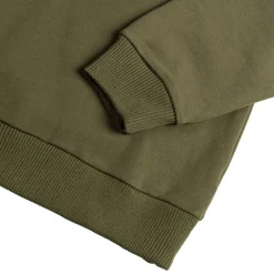 Crewnecks*Asphaltgold *Never Enough.* Half Zip Sweater Olive
