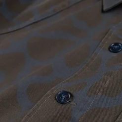 Jacken*Asphaltgold Overshirt Animal Print Blue / Phantom