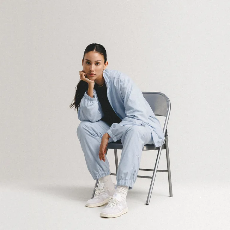 Jogginghosen*Asphaltgold Summer Essential Track Pants Blue Light