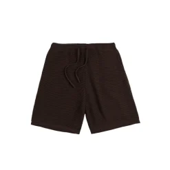 Shorts*Asphaltgold Summer of Joy Crochet Shorts Brown