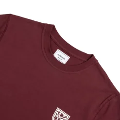 T-Shirts*Asphaltgold Summer of Joy T-Shirt Burgundy