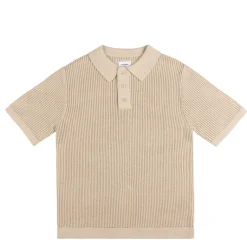 Knitwear|T-Shirts*Asphaltgold Summer of Joy Crochet Shirt Sand