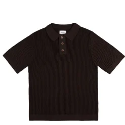 Knitwear|T-Shirts*Asphaltgold Summer of Joy Crochet Shirt Brown