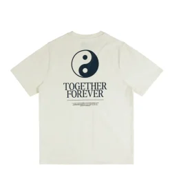T-Shirts*Asphaltgold Together Forever - T-Shirt Off-White/ Navy