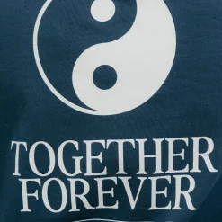 T-Shirts*Asphaltgold Together Forever - T-Shirt Navy / Off-White