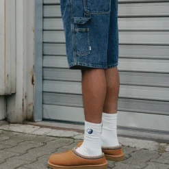 Shorts*Asphaltgold Together Forever - Denim Shorts Blue