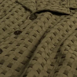 Hemden*Asphaltgold Waffle Shirt Olive