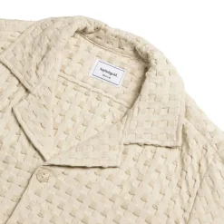 Hemden*Asphaltgold Waffle Shirt Sand
