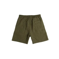 Shorts*Asphaltgold Waffle Shorts Olive