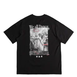 T-Shirts*Asphaltgold We all dance the same Earth T-Shirt *joyful* Black / White