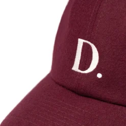 Caps & Bucket Hats*Asphaltgold Wool Cap *D* Burgundy / Off White