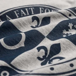 T-Shirts*Asphaltgold x SV Darmstadt La Ceinture T-Shirt Grey Melange
