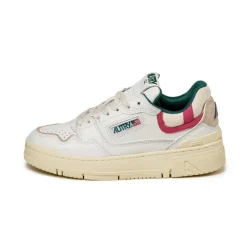 Leder Sneaker|Chunky Sneaker*Autry CLC W White / Carmine