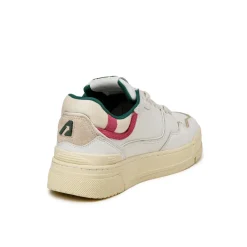 Leder Sneaker|Chunky Sneaker*Autry CLC W White / Carmine