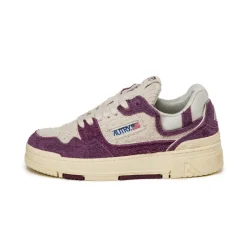 Leder Sneaker|Chunky Sneaker*Autry CLC W *Suede / Mesh* Cream / Barolo