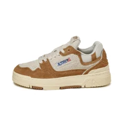Leder Sneaker|Chunky Sneaker*Autry CLC W *Suede / Mesh* Cream / Terra
