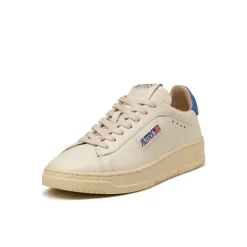Leder Sneaker*Autry Dallas Low Marshmallow / Blue
