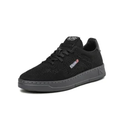 Leder Sneaker*Autry Easeknit *Knit / Leather* Dusty Black