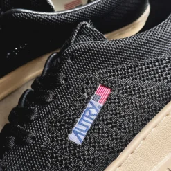 Leder Sneaker*Autry Easeknit *Knit / Leather* Black / Ivory