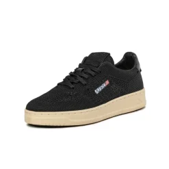 Leder Sneaker*Autry Easeknit *Knit / Leather* Black / Ivory