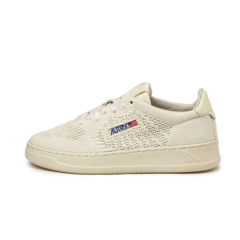 Leder Sneaker*Autry Easeknit W *Knit / Leather* Winter White