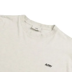 T-Shirts*Autry Embroidered Mini Logo Longsleeve Melange