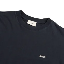 T-Shirts*Autry Embroidered Mini Logo Longsleeve Blue