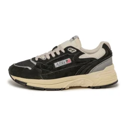 Leder Sneaker|Retro Runner*Autry Hyperway *Suede / Mesh* Black / Silver