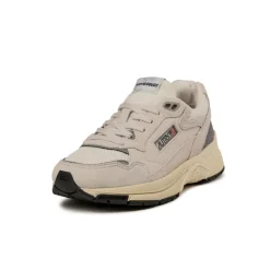 Leder Sneaker|Weiße Sneaker*Autry Hyperway *Suede / Mesh* White / Silver