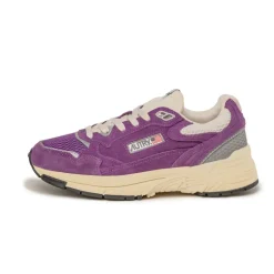 Leder Sneaker|Retro Runner*Autry Hyperway W *Suede / Mesh* Purple / Silver