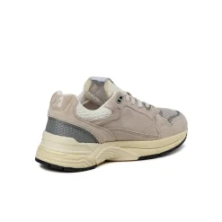 Retro Runner|Leder Sneaker*Autry Hyperway W *Suede / Mesh* Sand / Silver