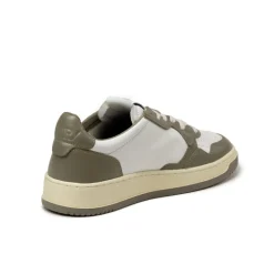 Leder Sneaker|Weiße Sneaker*Autry Medalist White / Cvrt Green