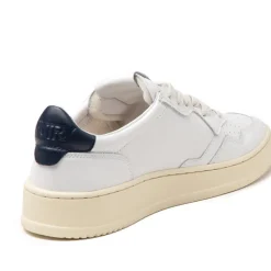 Leder Sneaker|Weiße Sneaker*Autry Medalist White / Blue