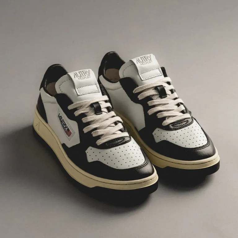Leder Sneaker*Autry Medalist Black